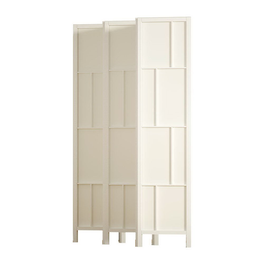 Artiss Ashton Room Divider Screen Privacy Wood Dividers Stand 6 Panel White